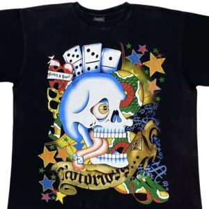 Ambiguous Skull Black T-Shirt